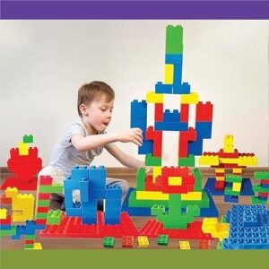 ToyMagic DIY Creative Explosion Construction Blocks 50Pcs|Constructive&Creative Activity Kit|Fun Educational Learning Toy|Skill Development Toy|Best Birthday Return Gift for Kids|Made in India,Multi